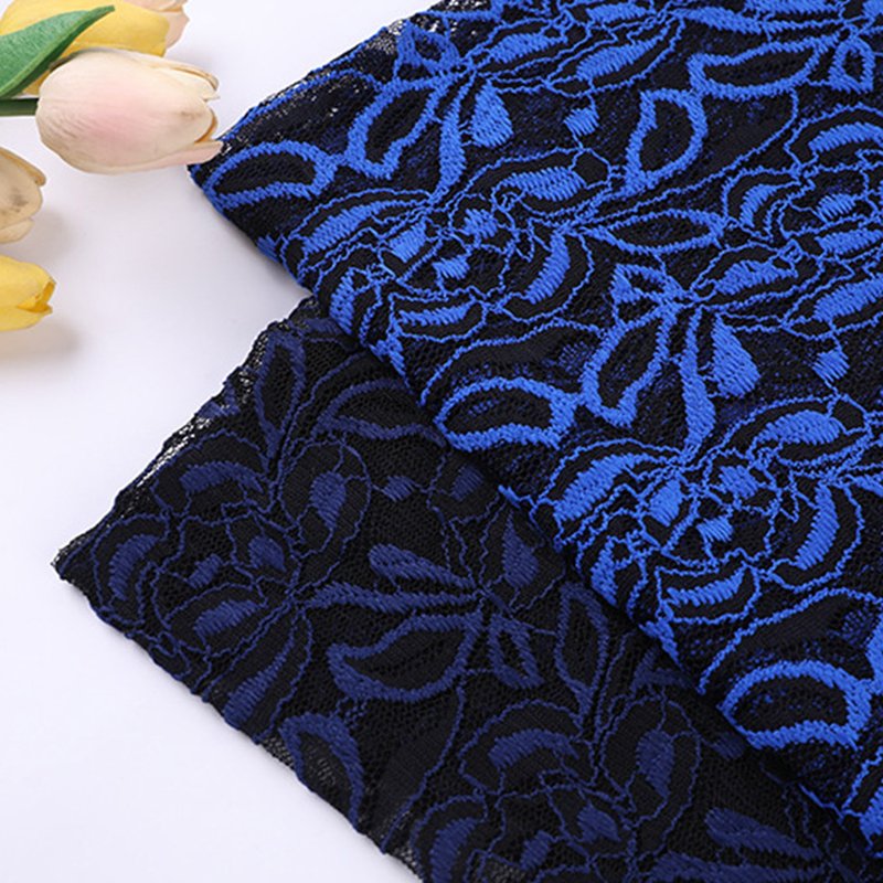 Lace Fabric Polyester Warp Knit for Women's Wear Wholesale Supplier 9